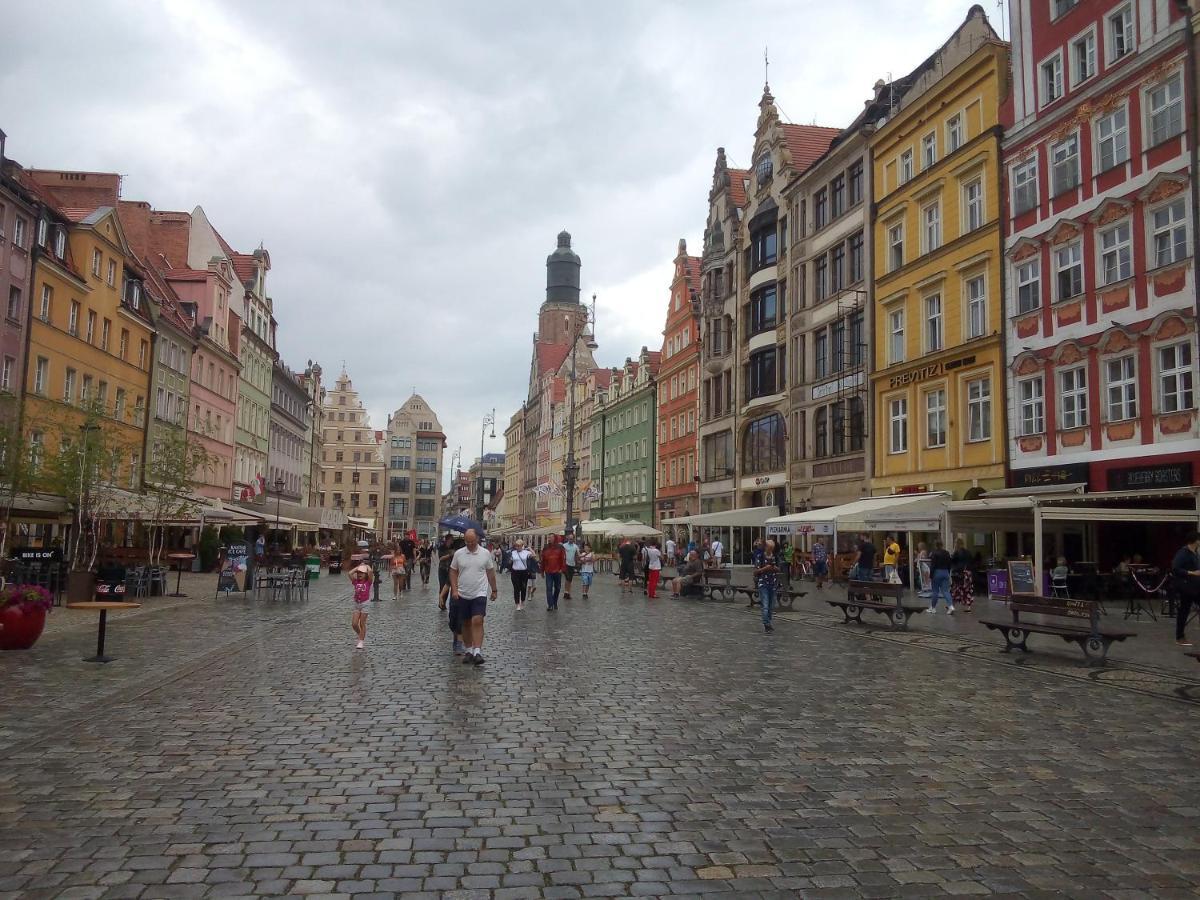 Rynek - Apartament Rodzinny Na Wroclawskim Rynku! Im Dluzej Tym Taniej! Eksteriør bilde